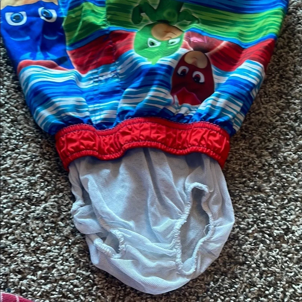 PJ Masks Kids Swim Trunks - Colorful Stripes